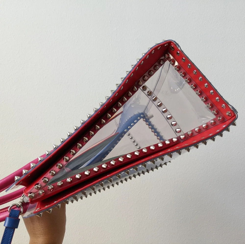 Christian Louboutin Paloma Clear PVC Bag
